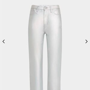 PISTOLA
Cassie Super High-Rise Straight Crop Metallic Jeans, 29